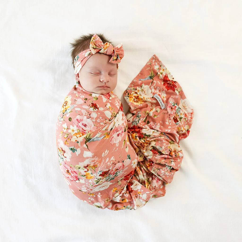 Celia Swaddle Headband Set