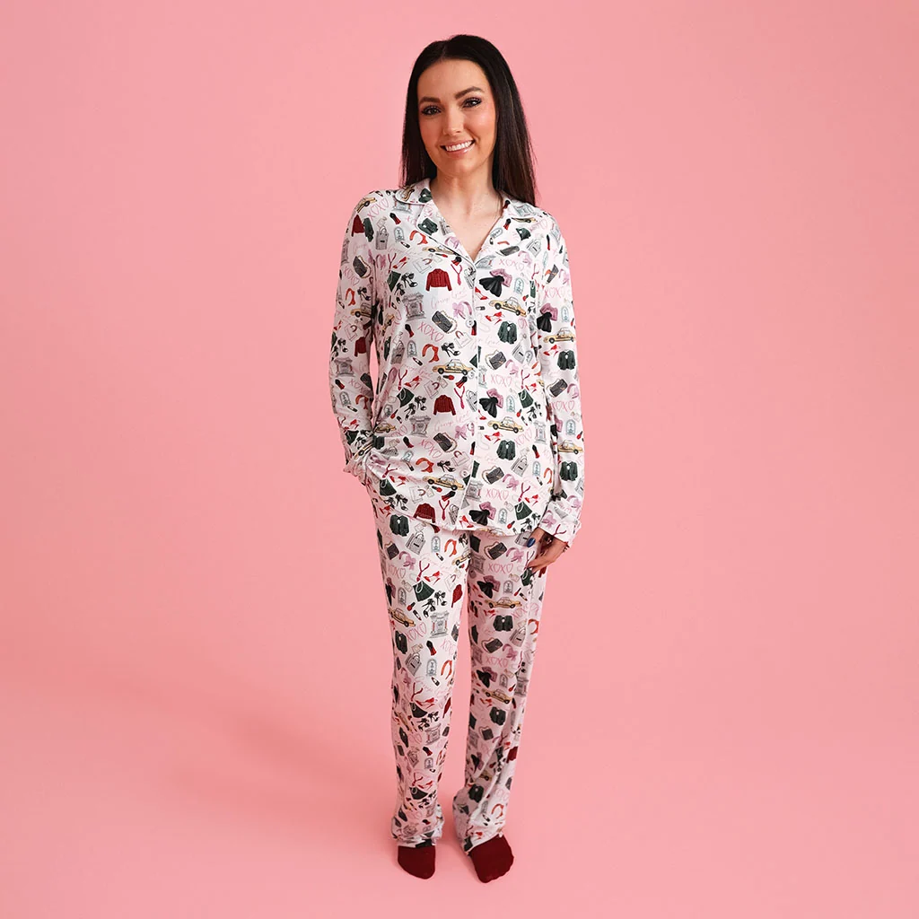 Gossip Girl Women's Luxe Pajama Pant Set