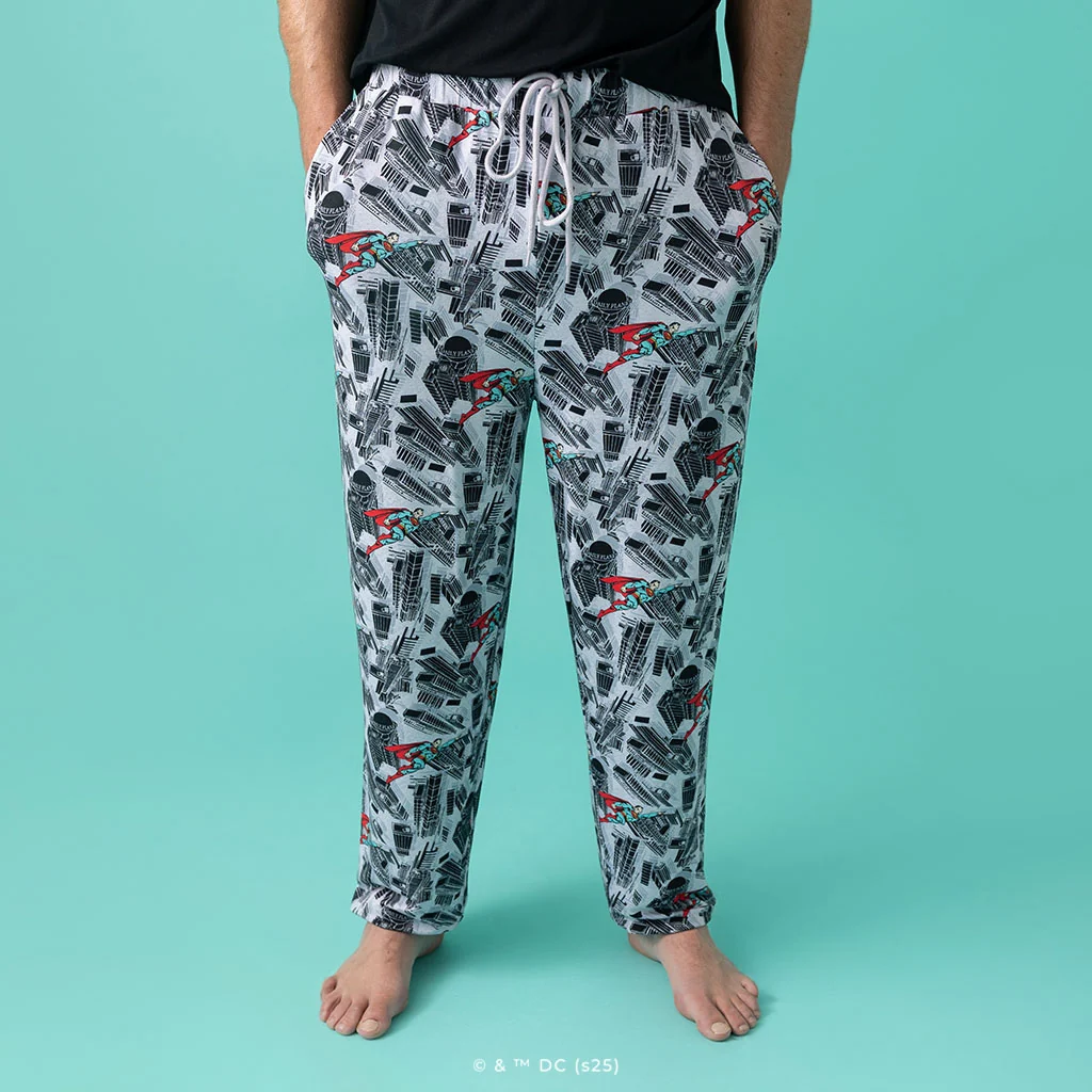 WB Superman Metropolis Men's French Terry Joggers