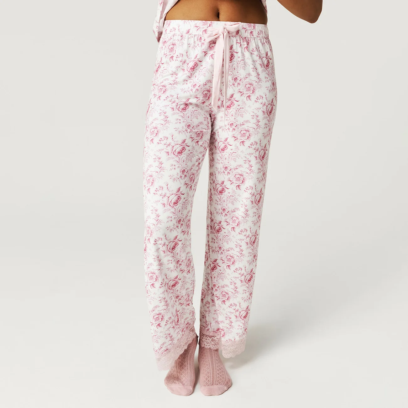 Jolene Women's Lace Pajama Pants