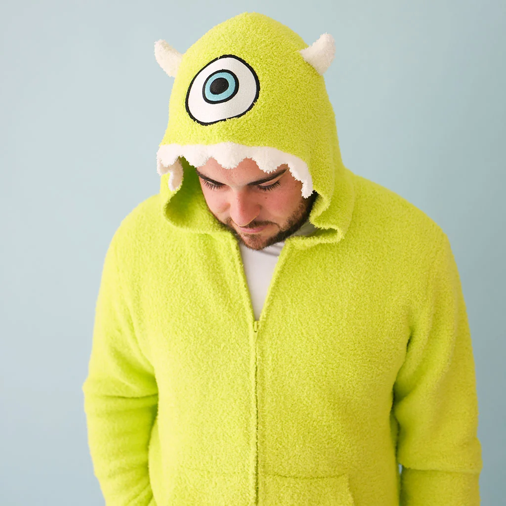 Disney Monsters. Inc. Mike Wazowski Men's Cuddle Zip Jacket