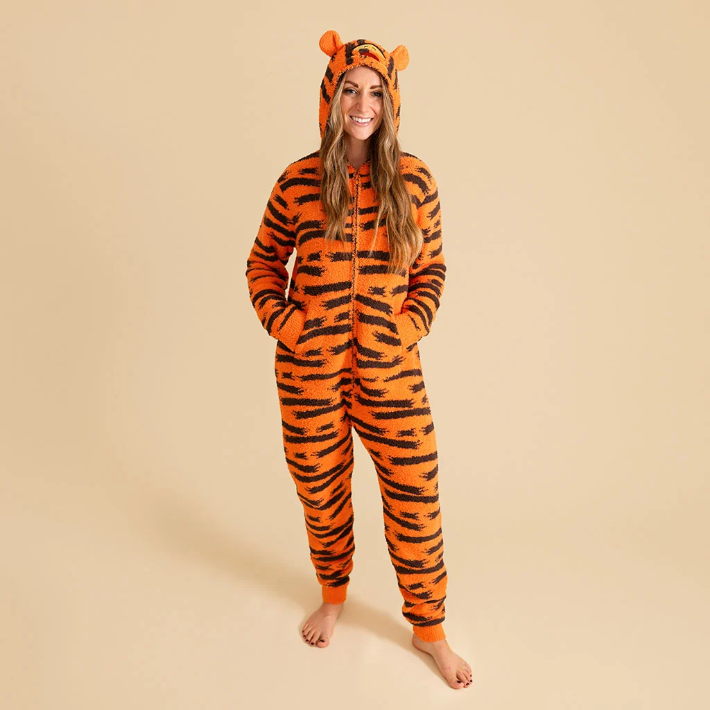Disney Tigger Unisex Adult Cuddle Jumpsuit