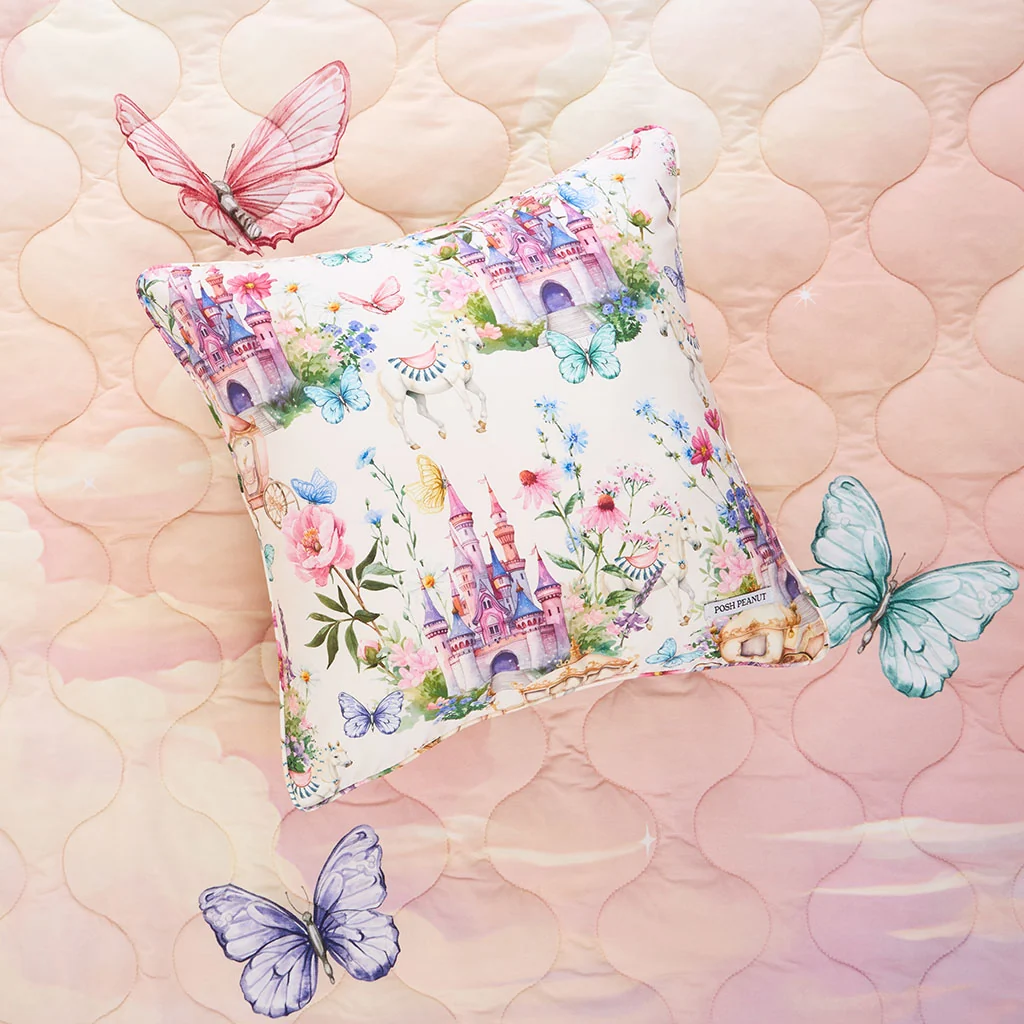 Katrina Square Throw Pillow Cover