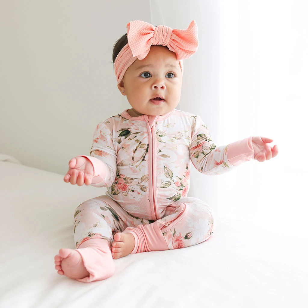 Vintage Pink Rose Convertible One Piece