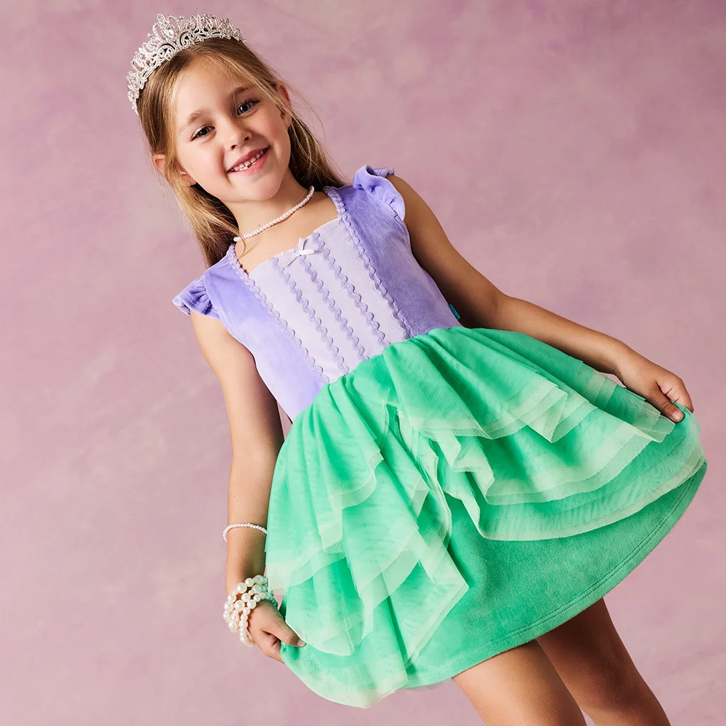 Disney Ariel Velour Dress