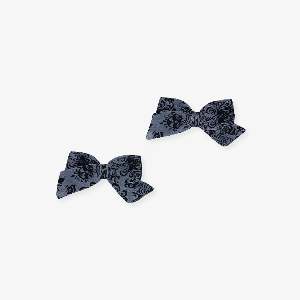 Disney The Haunted Mansion Wallpaper Mini Bow Hair Clips
