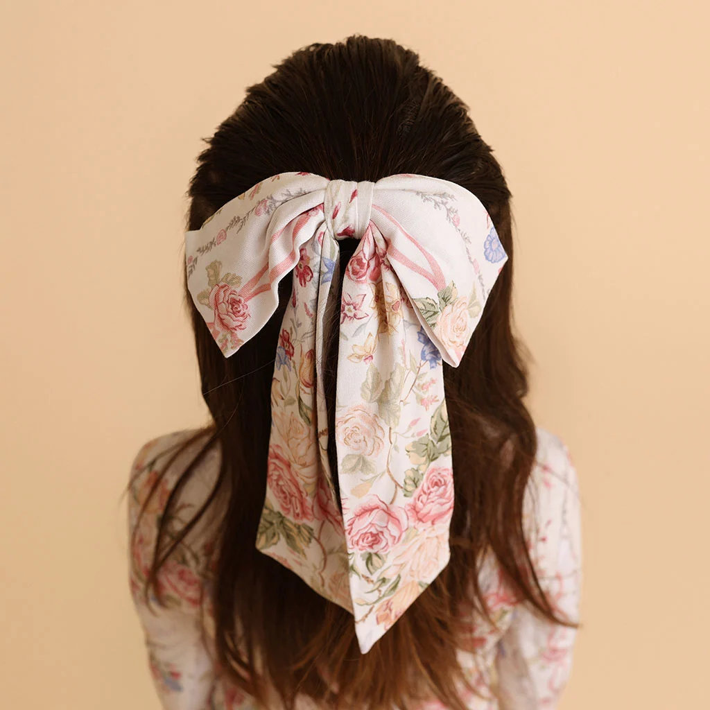 Janey Luxe Bow Hair Clip
