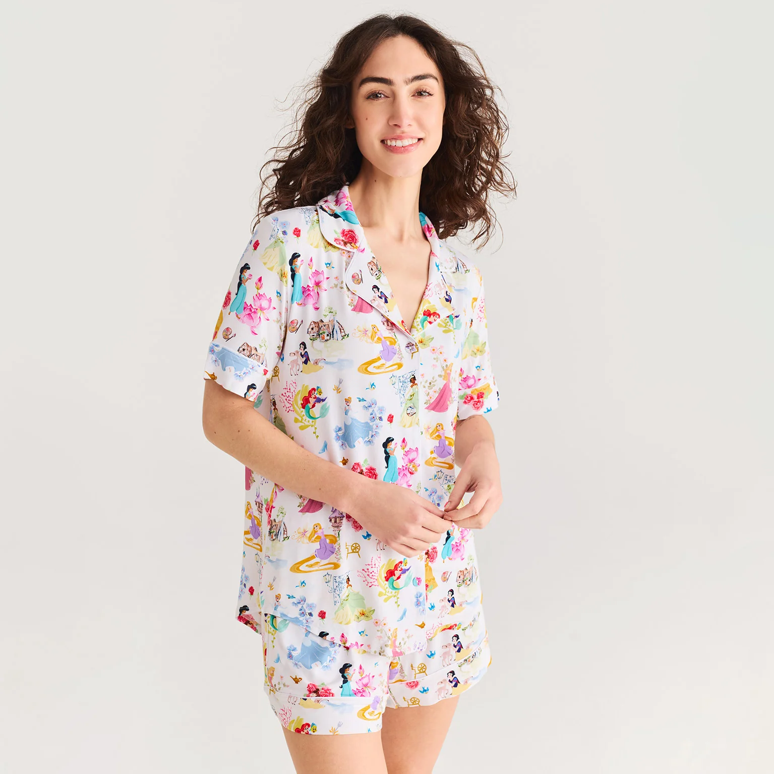 Disney Princess Ball Women's Luxe Pajama Short Set