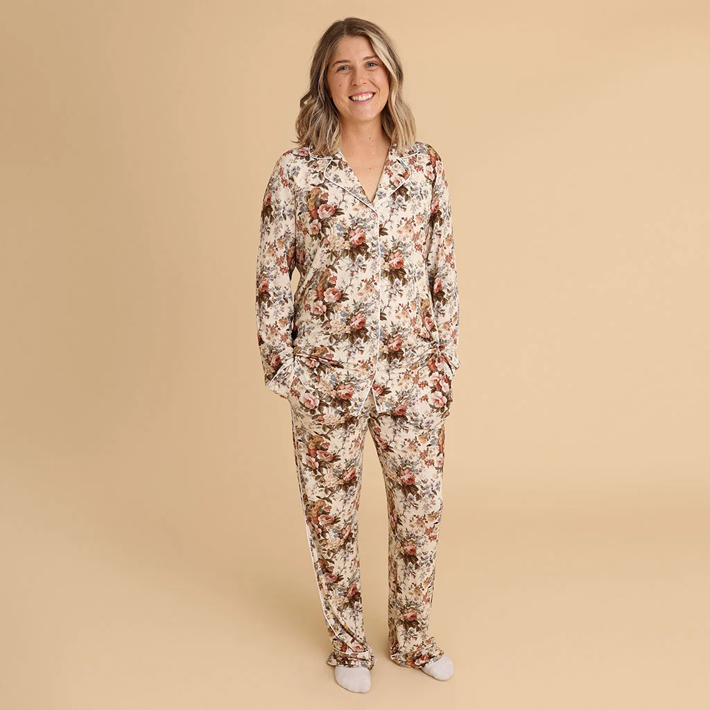Dauphine Women's Luxe Pajama Pant Set