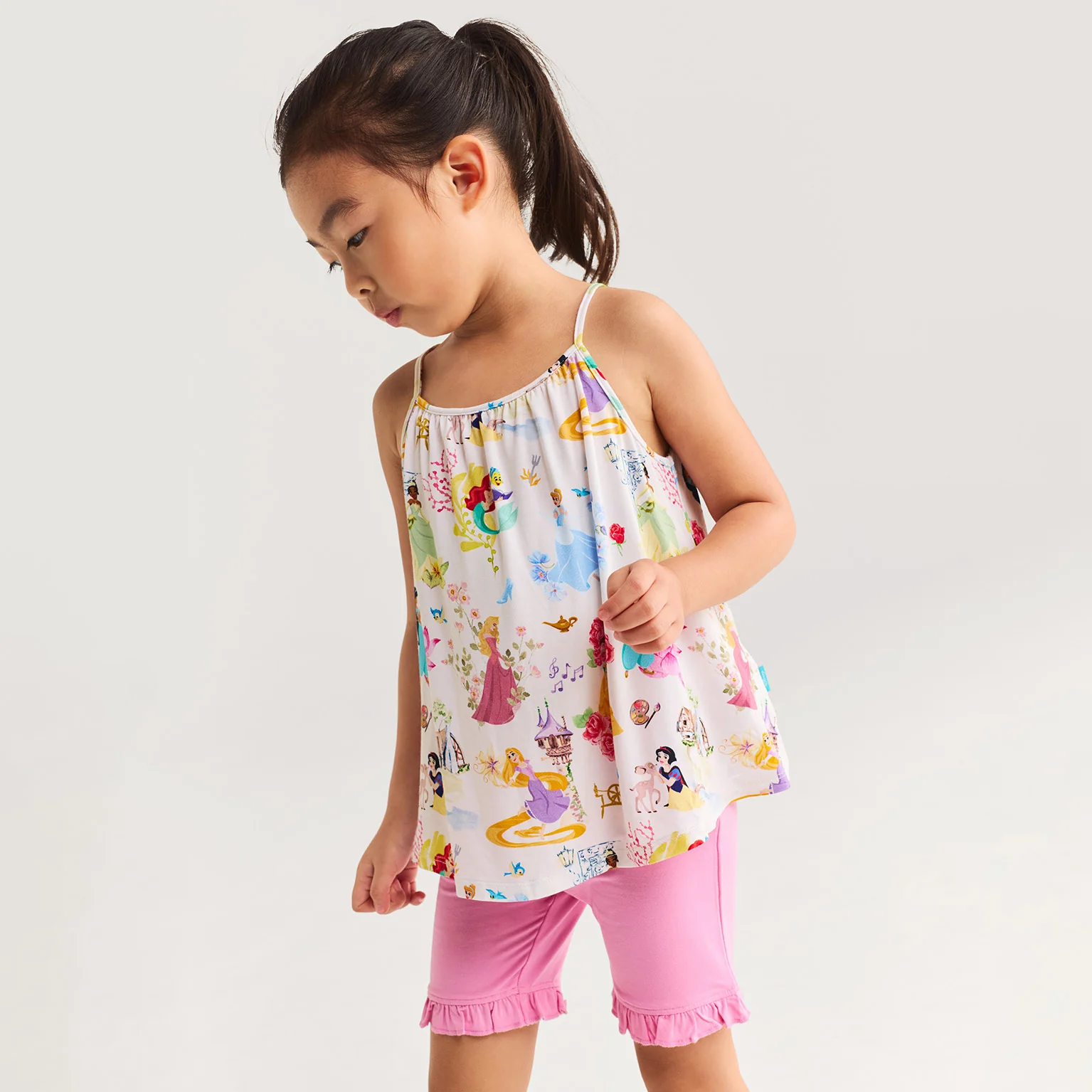 Disney Princess Ball Top Ruffled Short Set