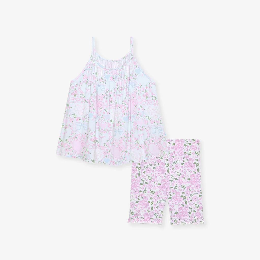 Josephine Top Ruffled Short Set