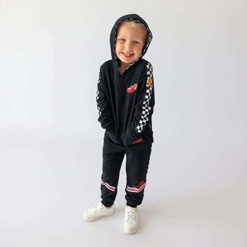 Disney Lightning McQueen 95 Fleece Racing Hoodie Jogger Set