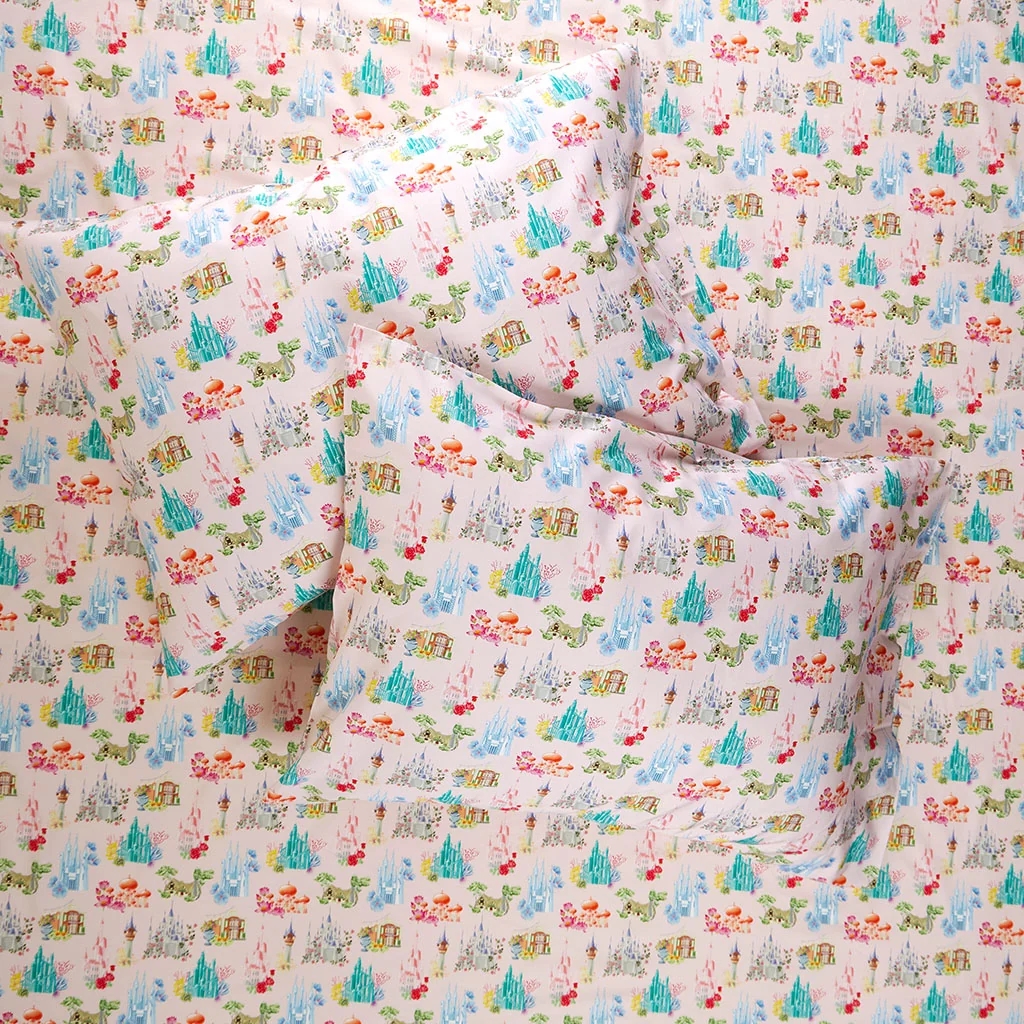 Disney Castles Pillowcase Set