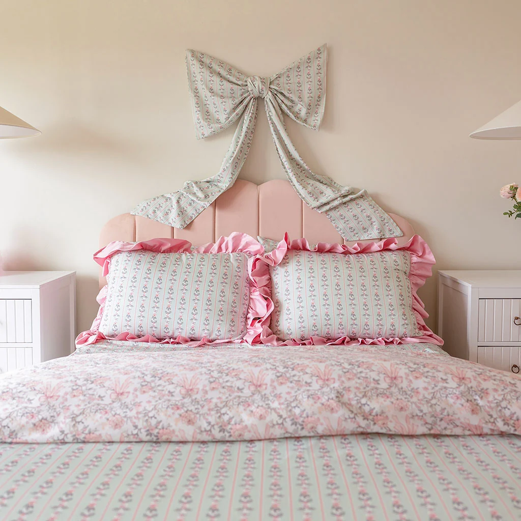 Irene Reversible Ruffled Duvet Cover