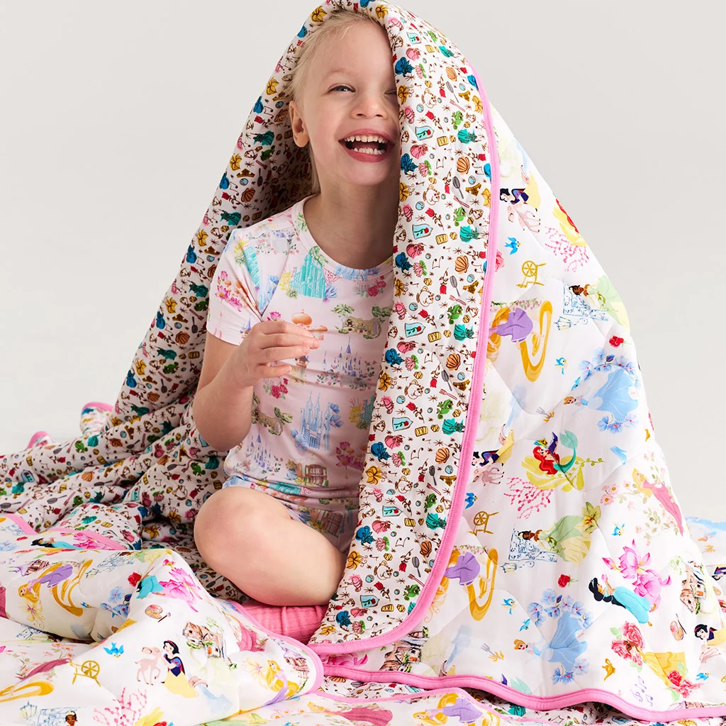 Disney Princess Ball & Princess Friends Reversible Quilted Patoo® Blanket