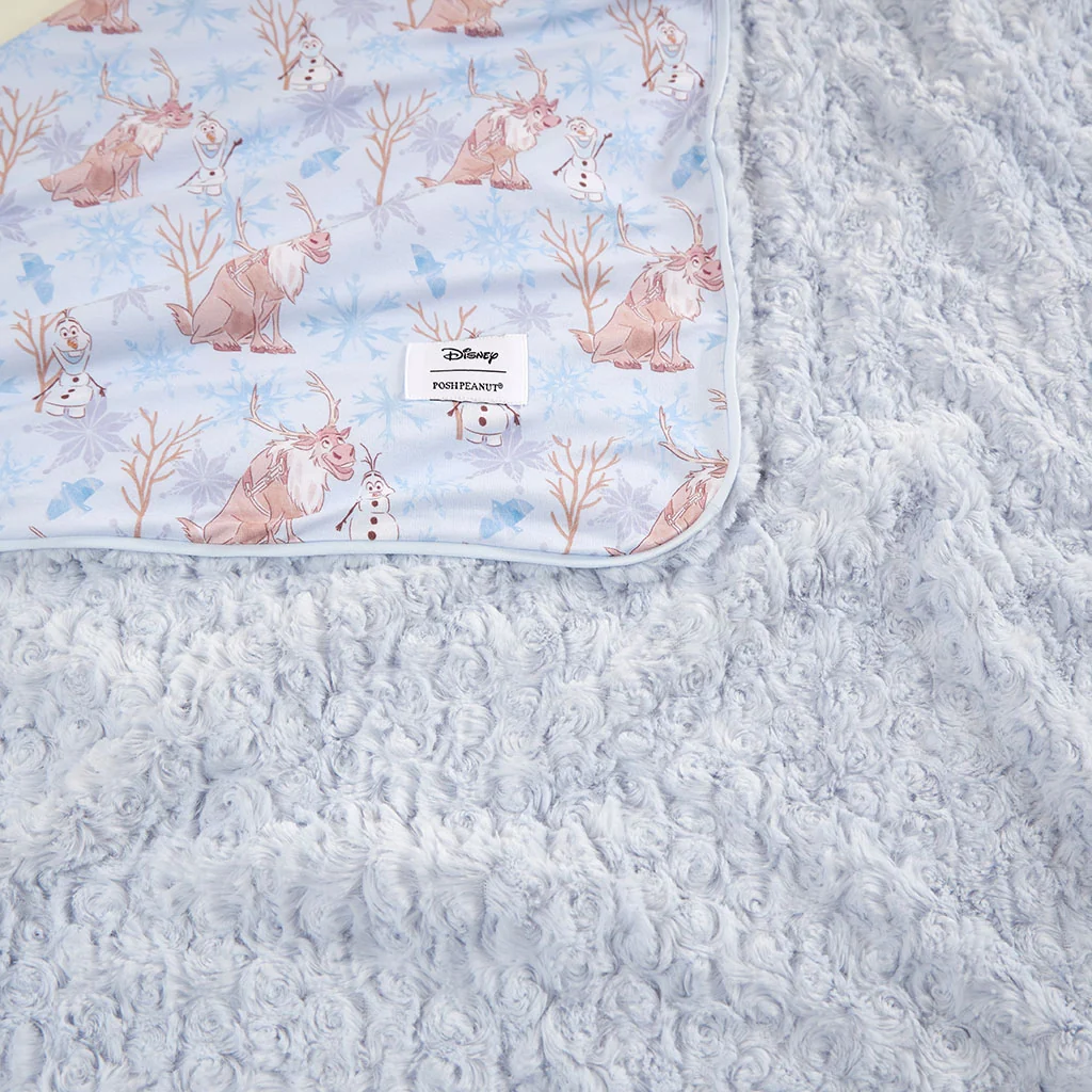 Disney Olaf & Sven Minky Luxette Patoo® Blanket