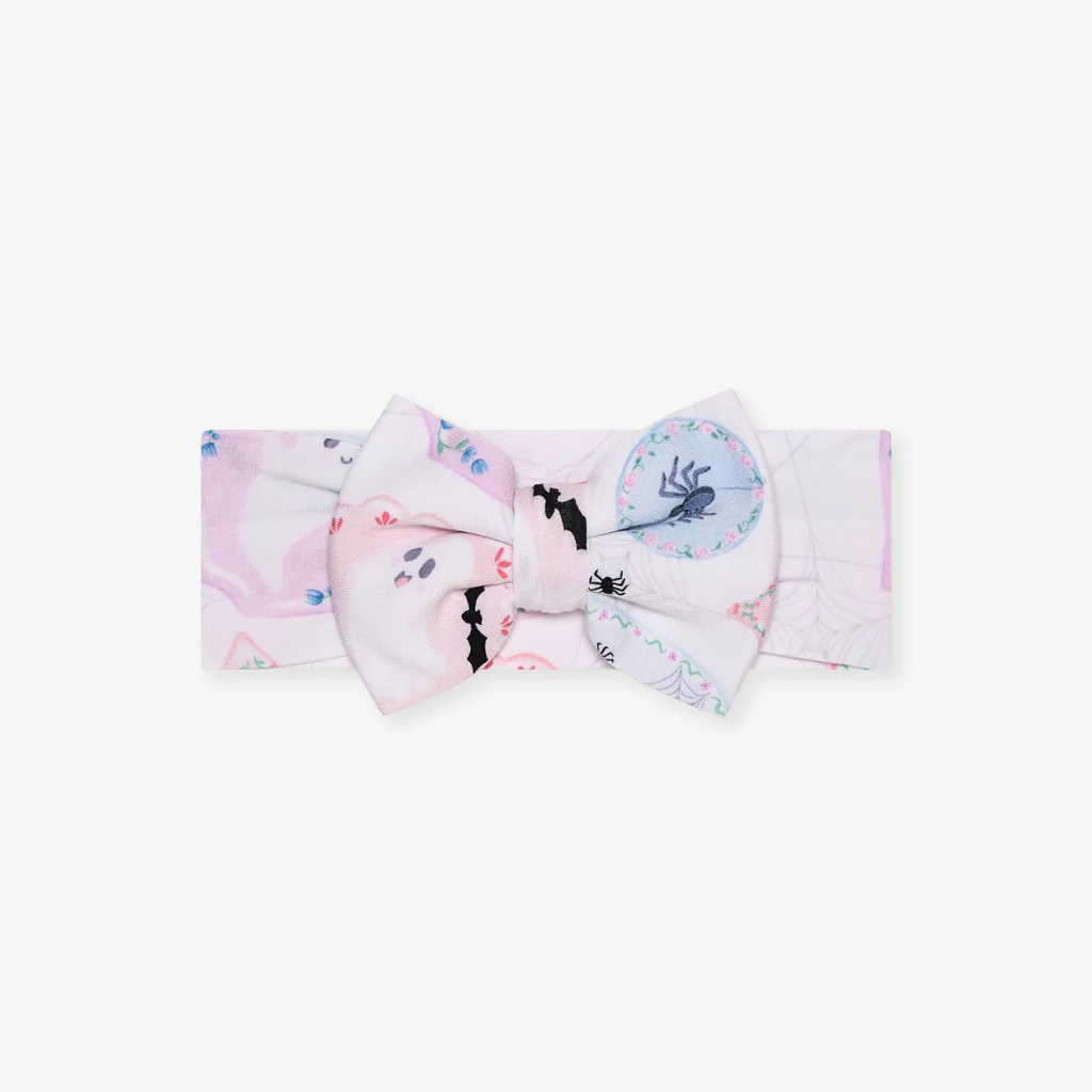 Posh Spooks Luxe Bow Headwrap