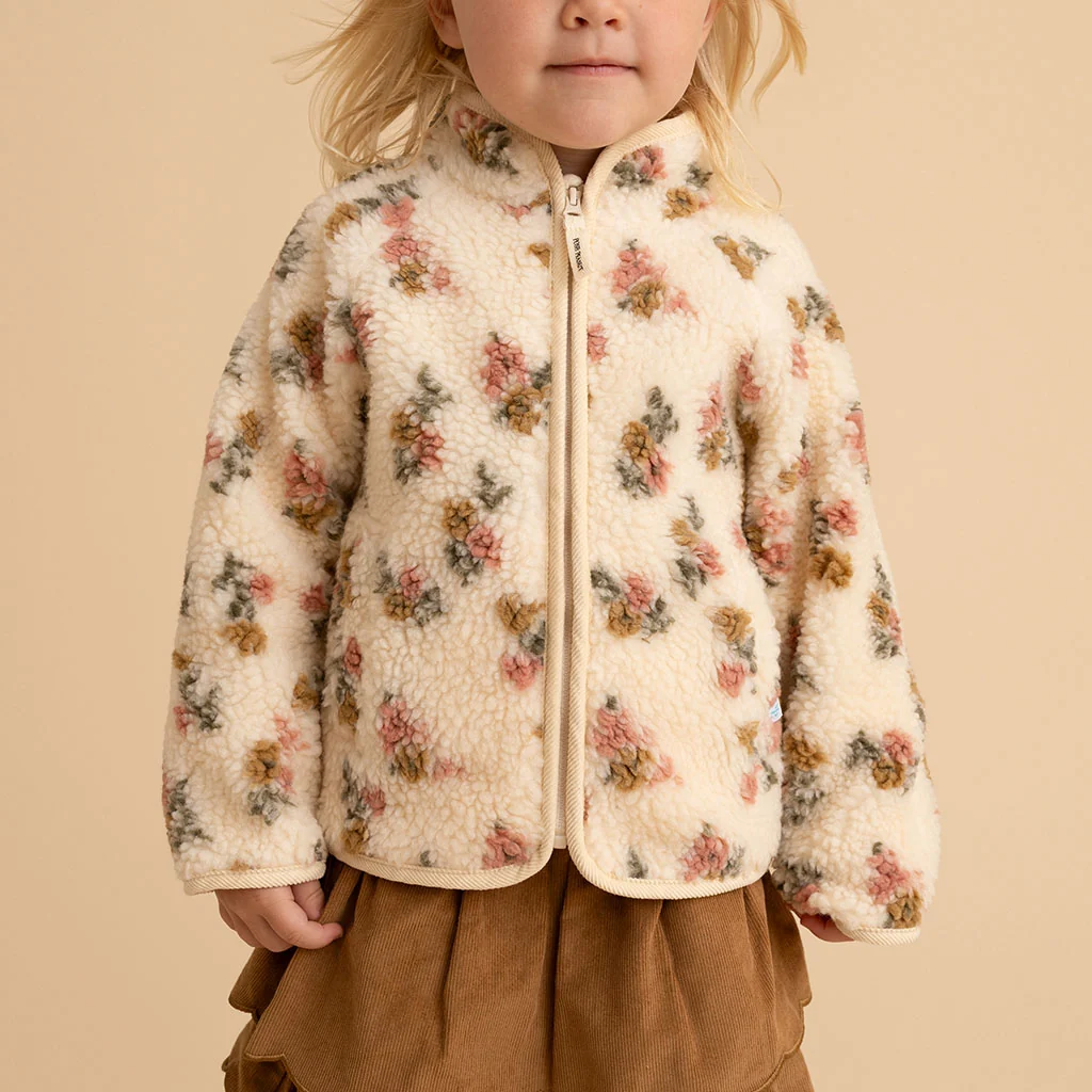 Amber Sherpa Zippered Jacket
