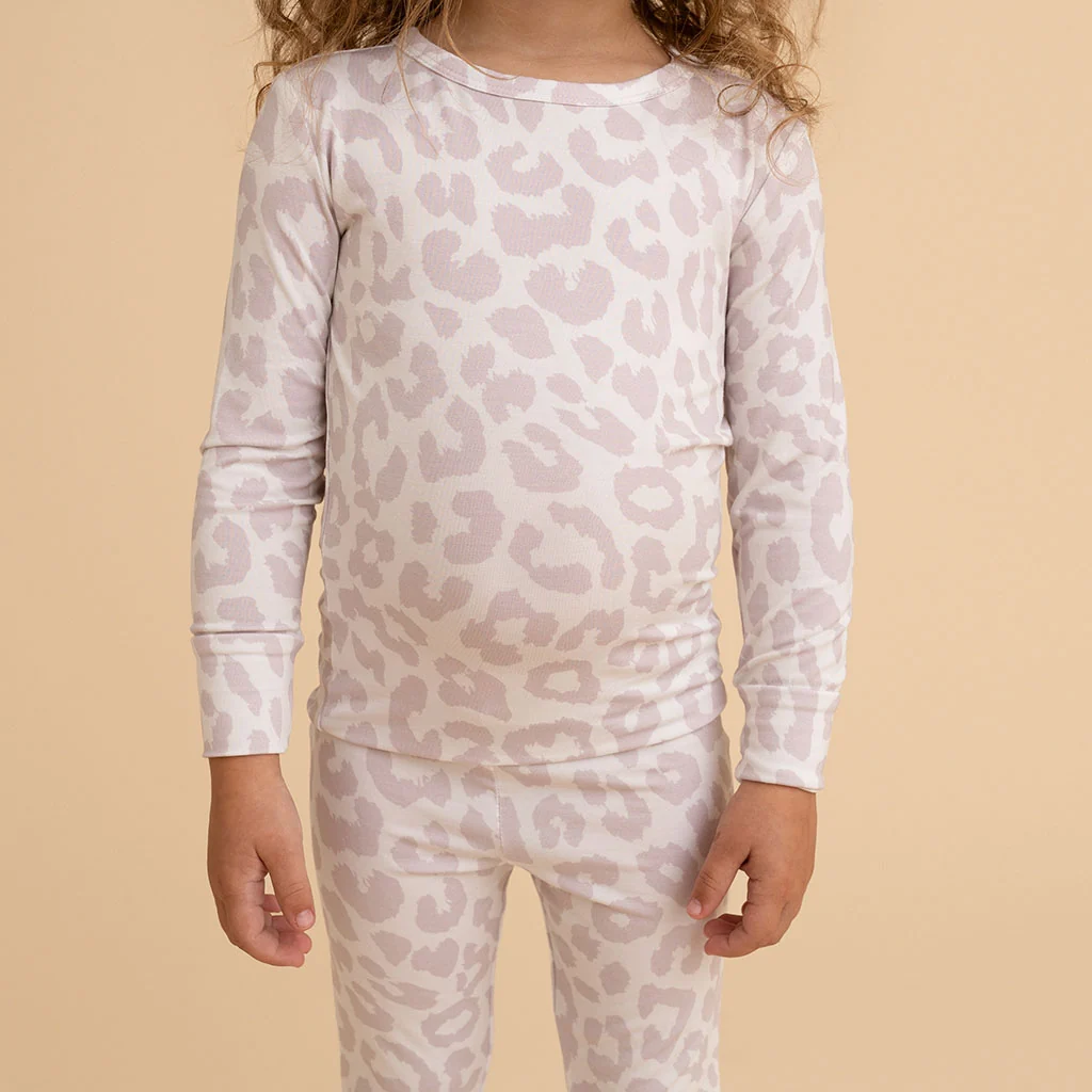 Laurel Leopard Classic Pajama Set
