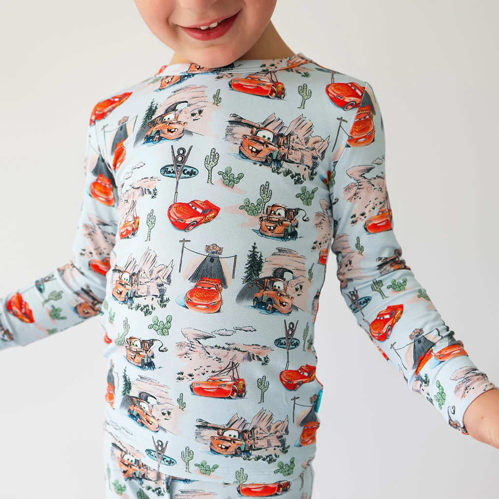 Disney Pixar Cars Rte 66 Classic Pajama Set