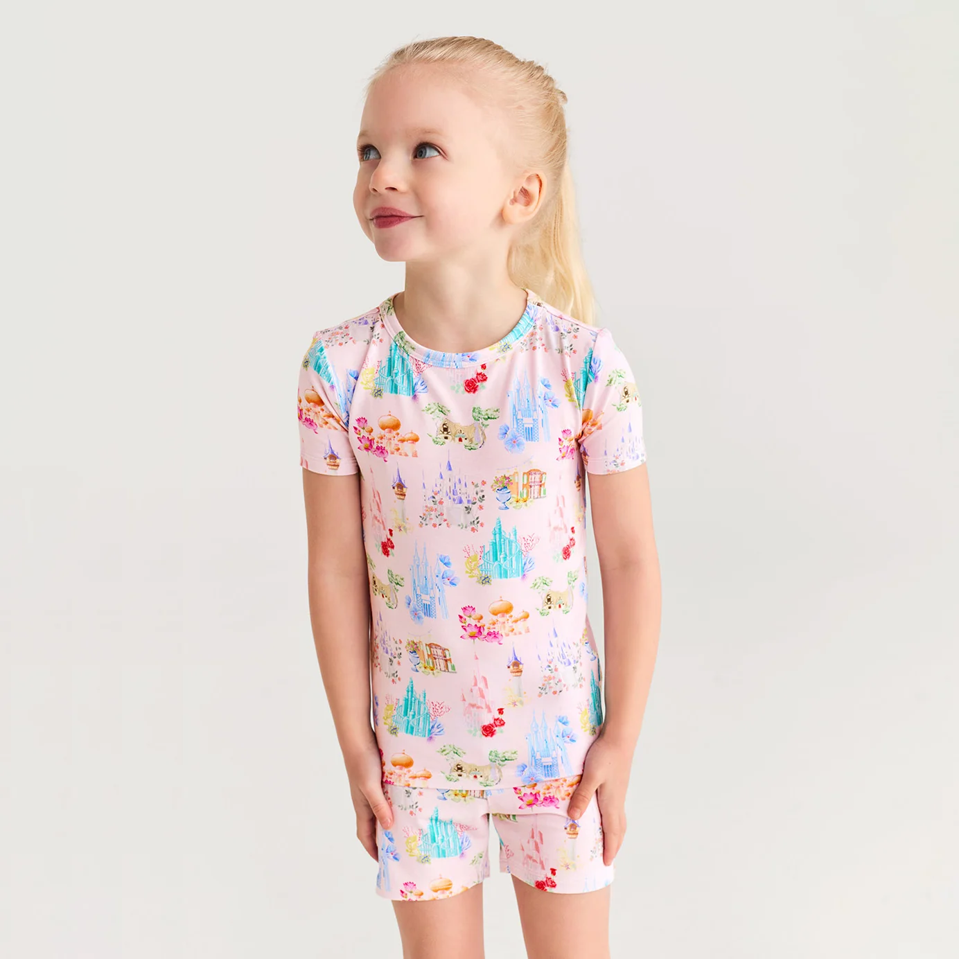 Disney Castles Classic Pajama Short Set