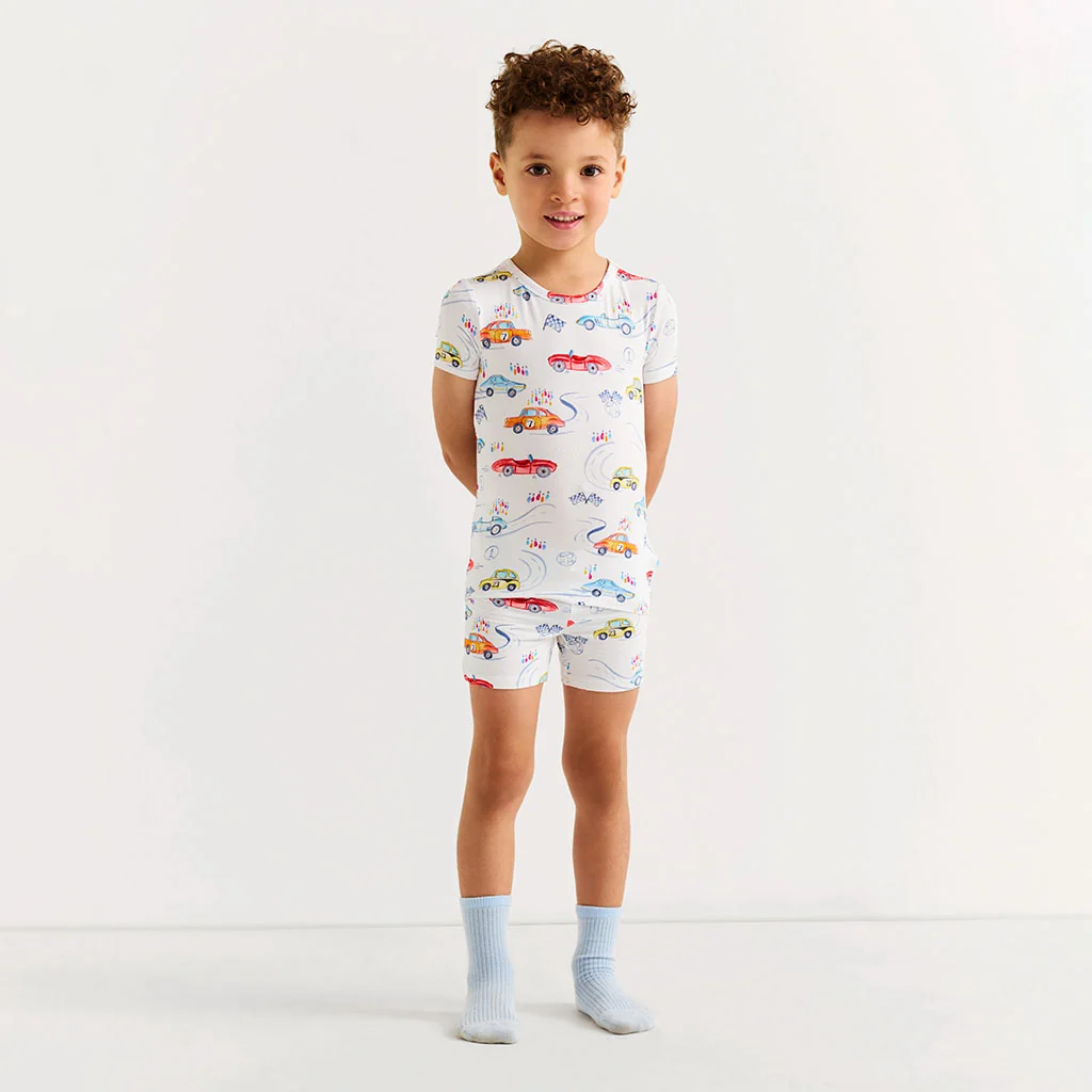 Grand Prix Classic Pajama Short Set