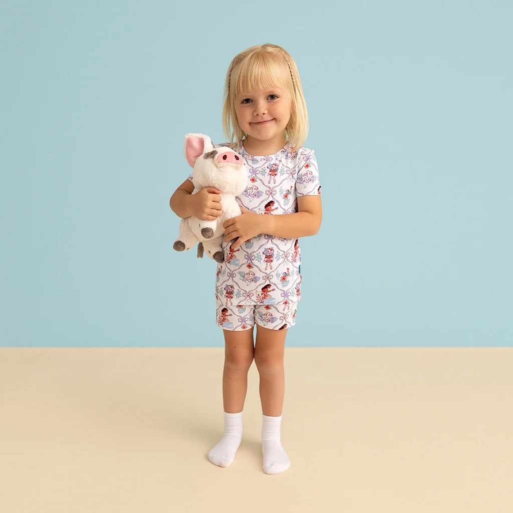Disney Posh Moana Classic Pajama Short Set