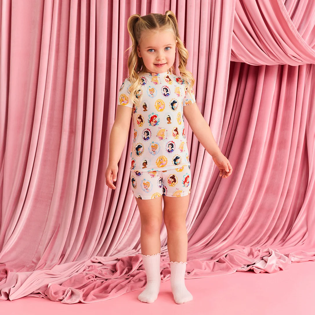 Disney Princess Portraits Classic Pajama Short Set