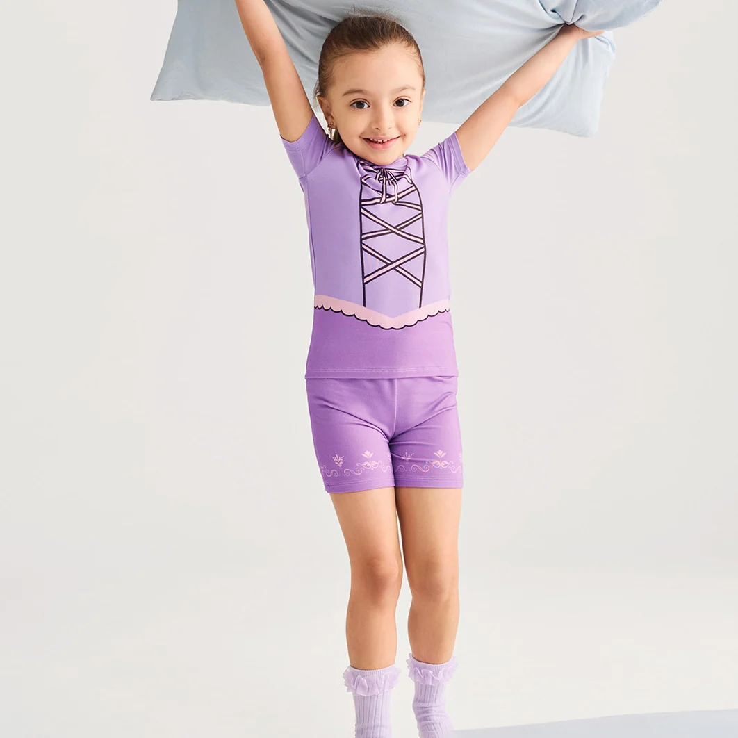 Disney Rapunzel Pajama Short Set
