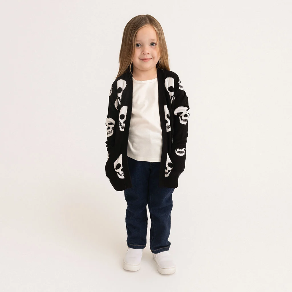 Classic Skelly Jacquard Cardigan