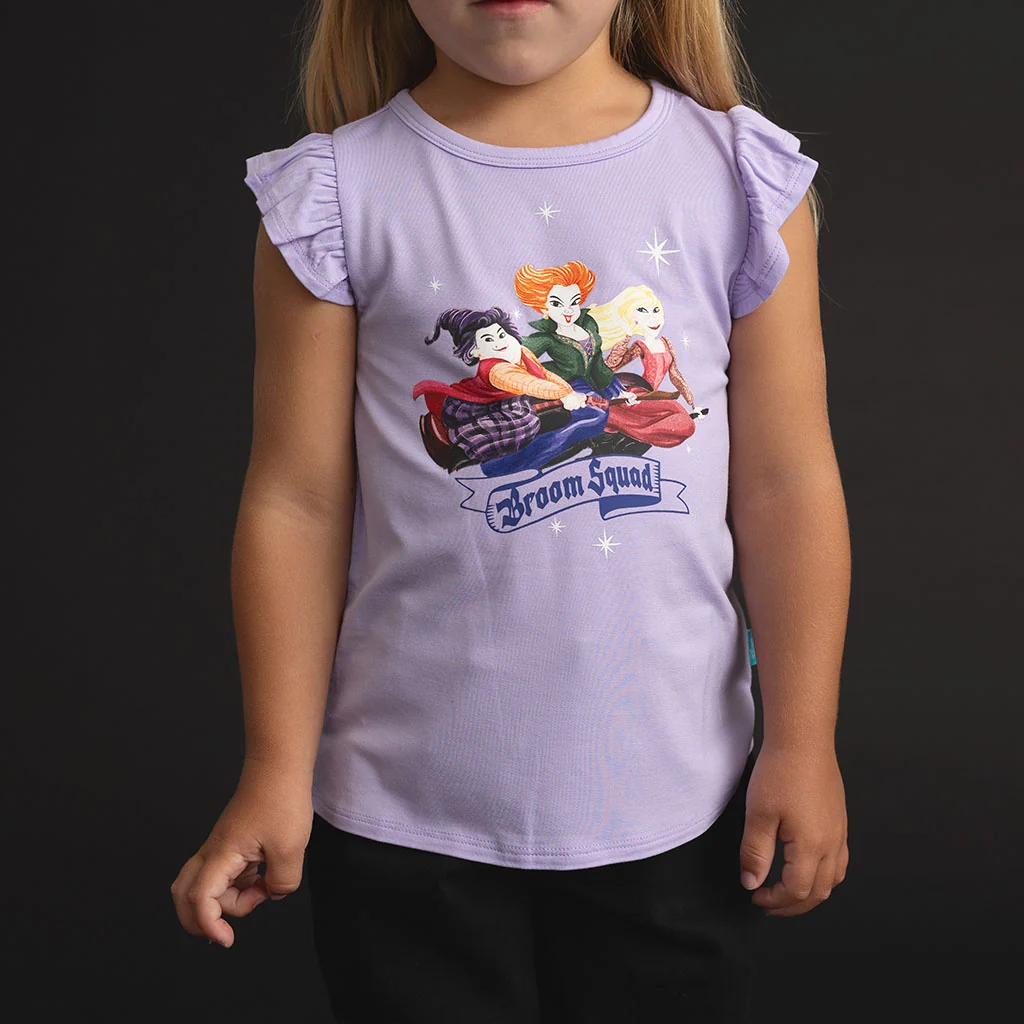 Disney Broom Squad Ruffled Graphic Tee